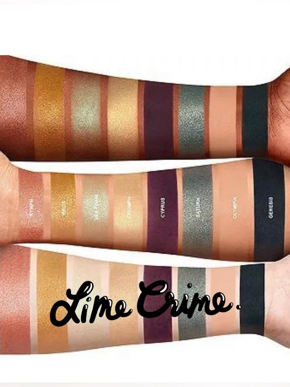 Brand New Lime Crime Prelude Eyeshadow Palette